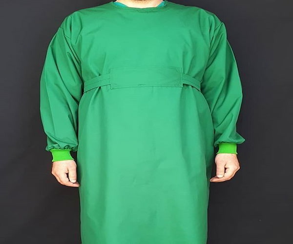 تصویر 4 از قیمت خرید گان پزشکی سبز + فروش ویژه